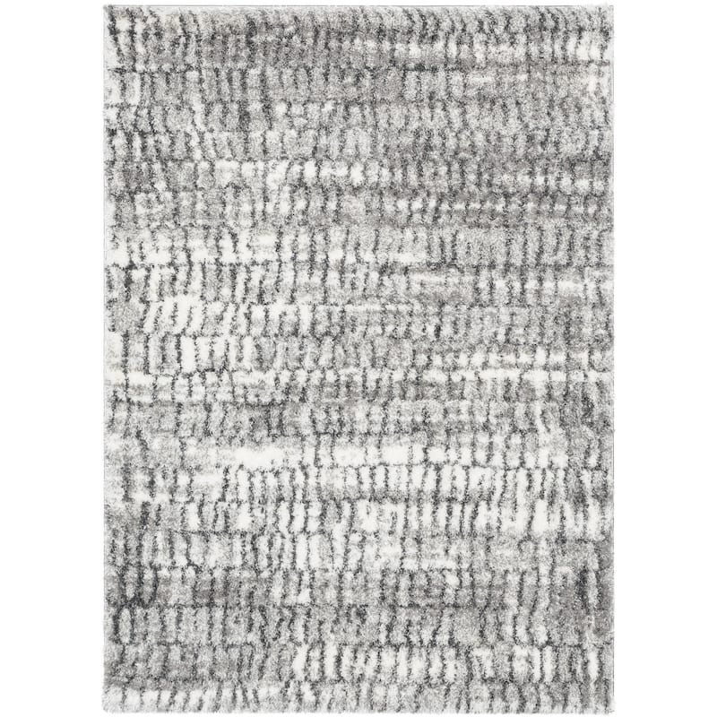 Well Woven Celeste Sintra Mid-Century Modern Geometric Area Rug - 3' 11" x 5' 3" - Ivory
