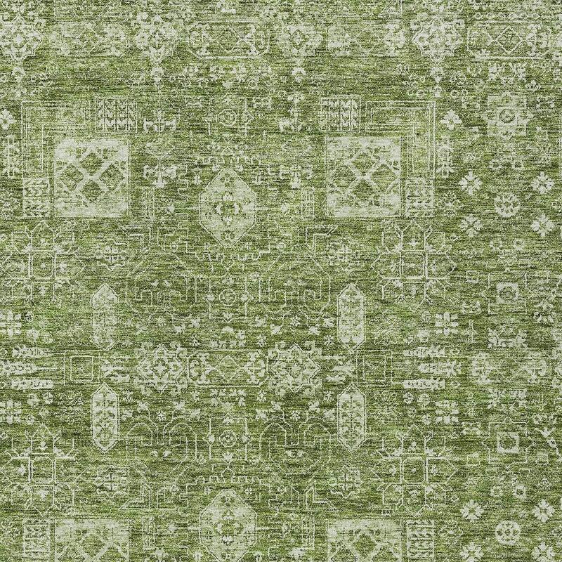 HomeRoots Oriental Transitional Rectangle Outdoor Rug