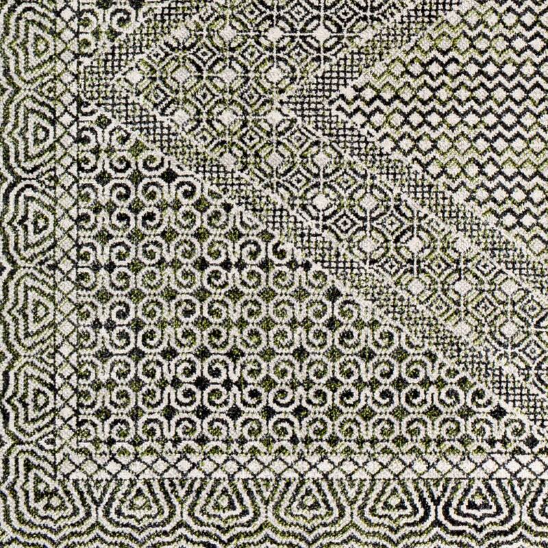 Livabliss Lavadora Global Geometric Machine Washable Boho Area Rug