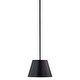 preview thumbnail 1 of 9, Z-Lite 2307-12 Lilly 12" Wide Pendant Matte Black