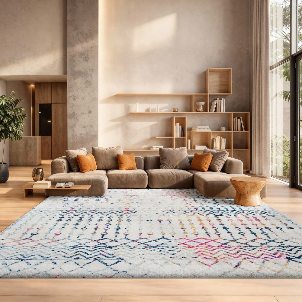 SAFAVIEH Tulum Metta Moroccan Boho Tribal Rug