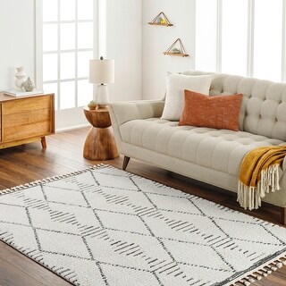 Livabliss Valencia Modern Moroccan Plush Area Rug