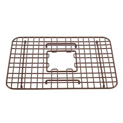 SinkSense Sullivan Antique Brown 18" x 13" Kitchen Sink Bottom Grid
