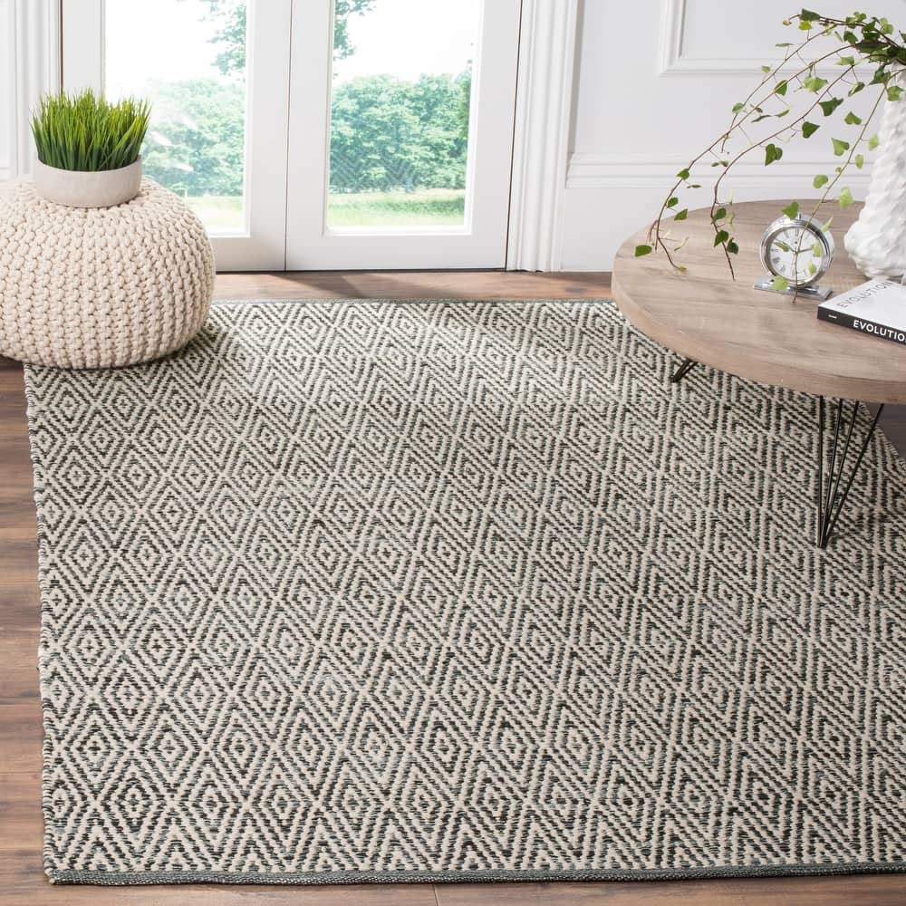 SAFAVIEH Handmade Flatweave Montauk Huxley Sisal Casual Cotton Rug