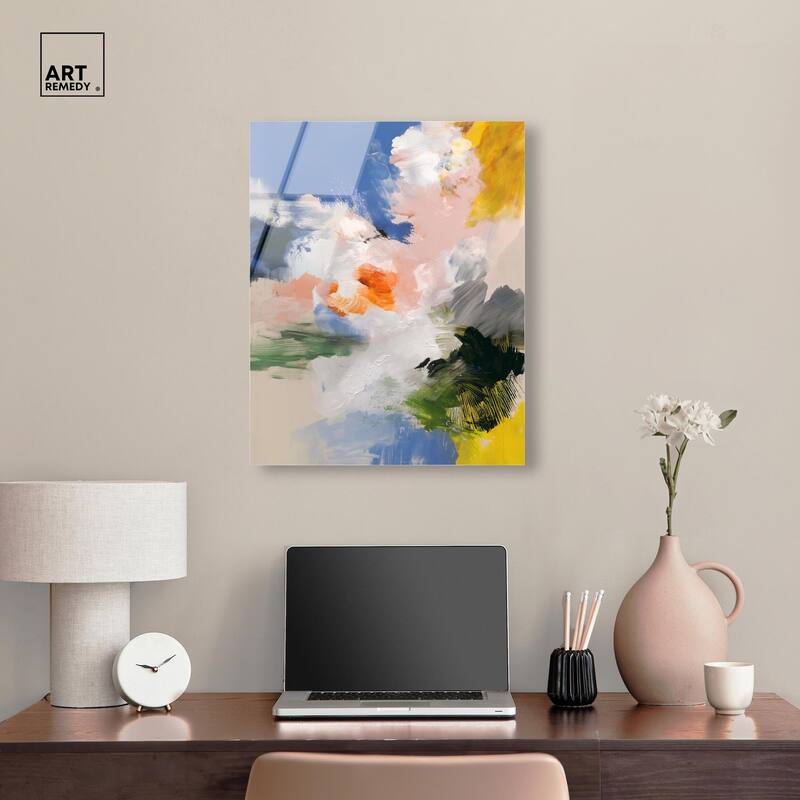 Clouds and Color I Acrylic by Art Remedy, Ready to Hang