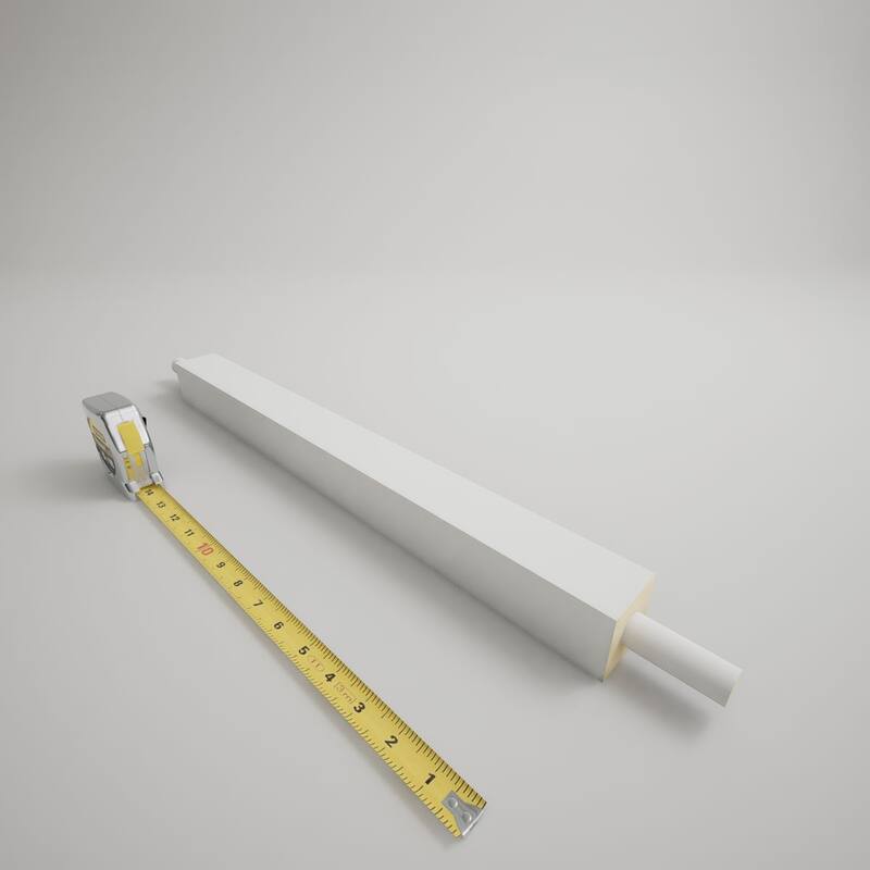 Endurathane 500 Series Square Baluster, Factory Primed Polyurethane