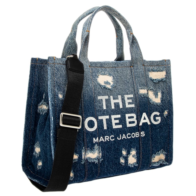 Marc Jacobs The Rip and Repair Denim Medium Tote Bag