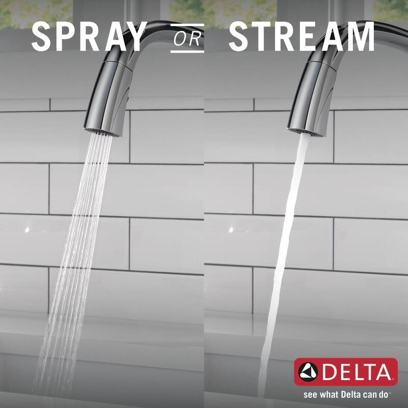 Delta Stryke 1.8 GPM Pull-Down Kitchen Faucet with On/Off Touch