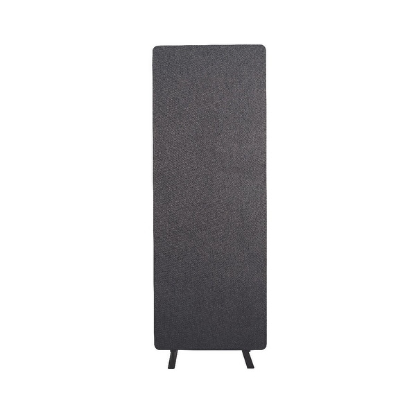 Offex Wall Partition Privacy Screen Freestanding Acoustic Room Divider, Single Panel for Office, Classroom - Slate Gray