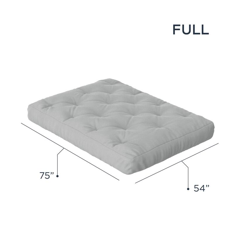 Loosh Home 10" Canvas Futon Mattress