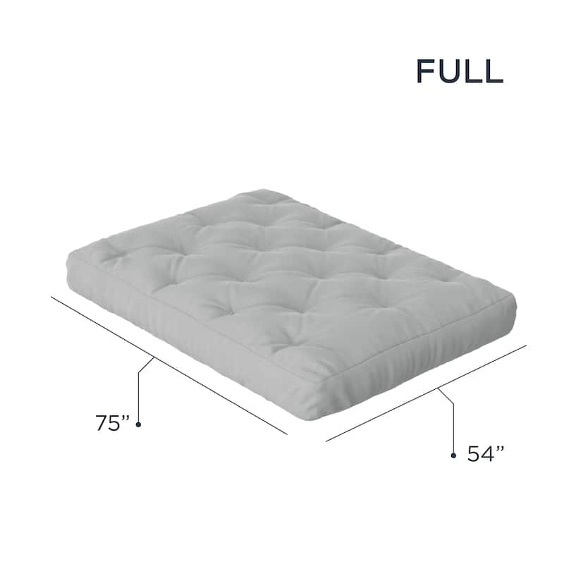Loosh Home 12" Canvas Futon Mattress