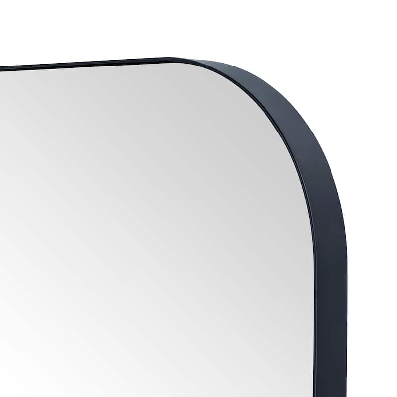 TEHOME Decole Arch Metal Wall Mirror
