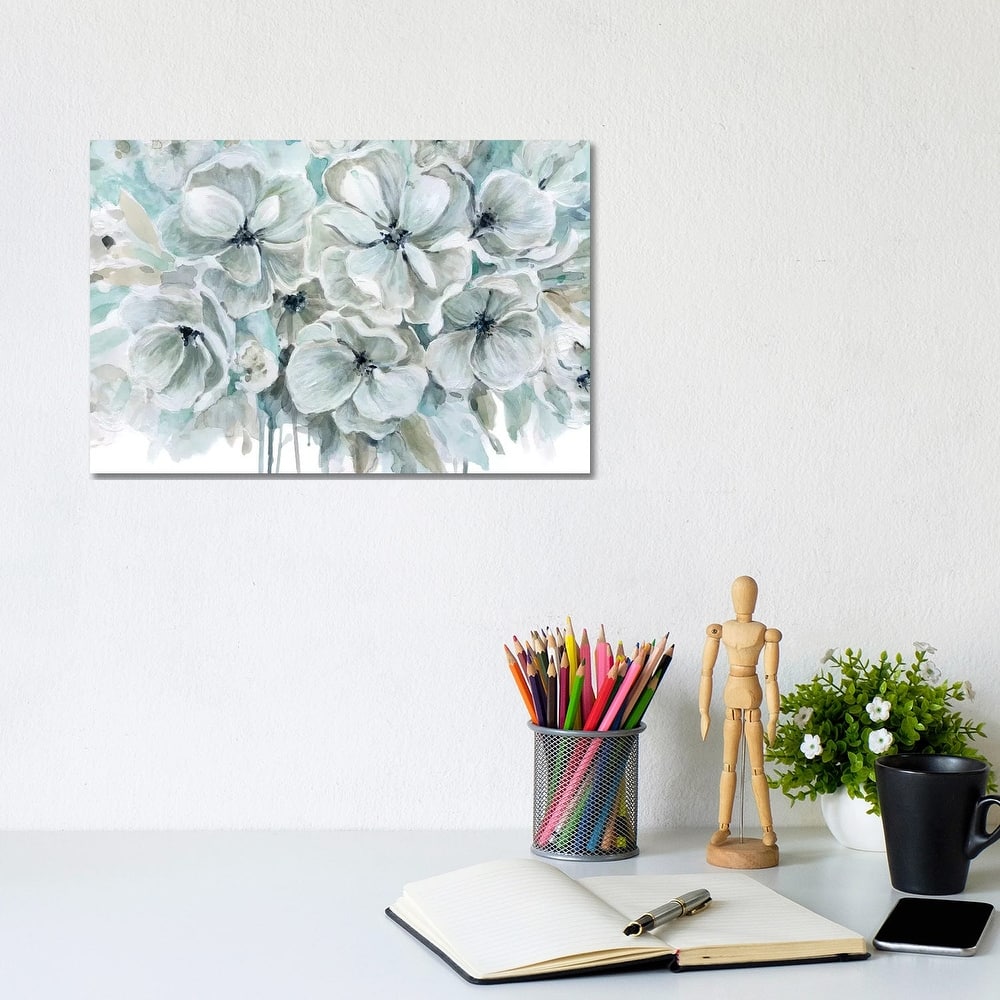 iCanvas "Teal Harmony I" by Carol Robinson Canvas Print