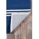 preview thumbnail 5 of 23, Momeni Veranda Hand Hooked Contemporary Striped Indoor Outdoor Rug