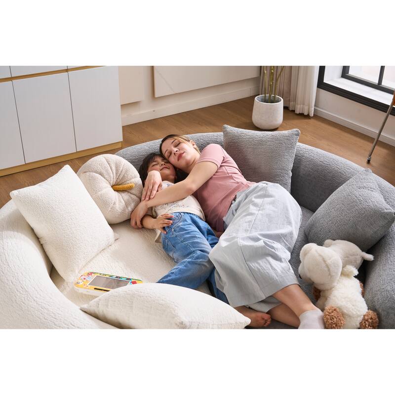 Loveseat Sofa Couch 2-Seater Sofa Couch for Living Room, Chic 2-Seater Settee for Apartments Bedroom