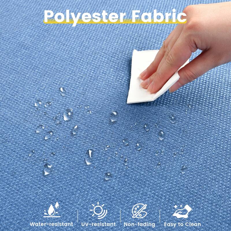 XIZZI 8-Piece Outdoor Wicker Furniture Sectional Set with Firepit