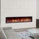 preview thumbnail 1 of 5, Dynasty Cascade 74-inch Smart Control Electric Fireplaces - 74.5