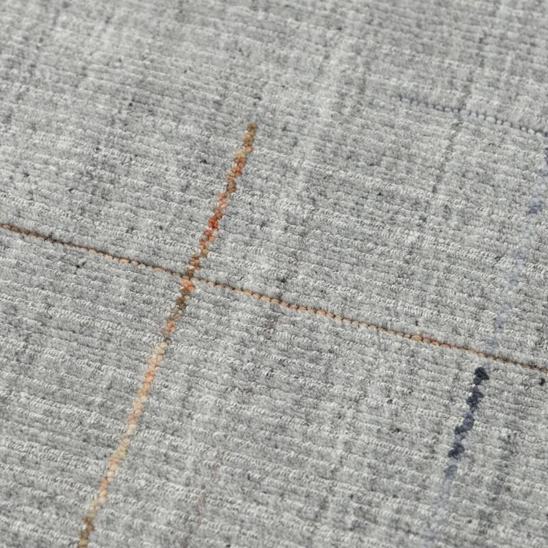 Alora Decor Chic Hand Loomed Abstract Lined Rug