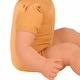 preview thumbnail 4 of 2, Gotz Maxy Muffin Lucky Mushroom - 16.5" Soft Bald Baby Doll