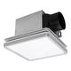preview thumbnail 23 of 33, Akicon Bathroom Exhaust Fan with Light, 18W Dimmable 3CCT LED Light with 3.5W Night Light Silver