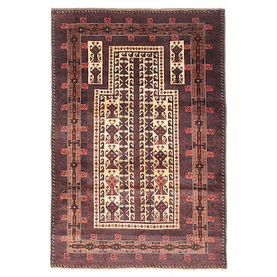 Teimani Beige Rug 3'0" x 4'7" - 3'0 x 4'7