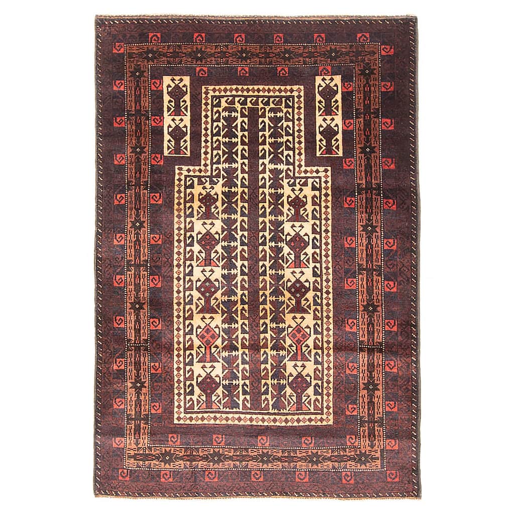 Teimani Beige Rug 3'0" x 4'7" - 3'0 x 4'7