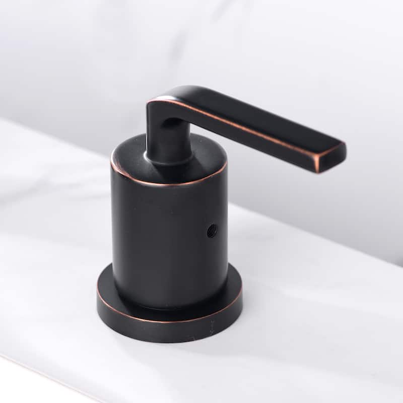 Luxier WSP03-T Widespread Bathroom Faucet with Pop-Up Drain
