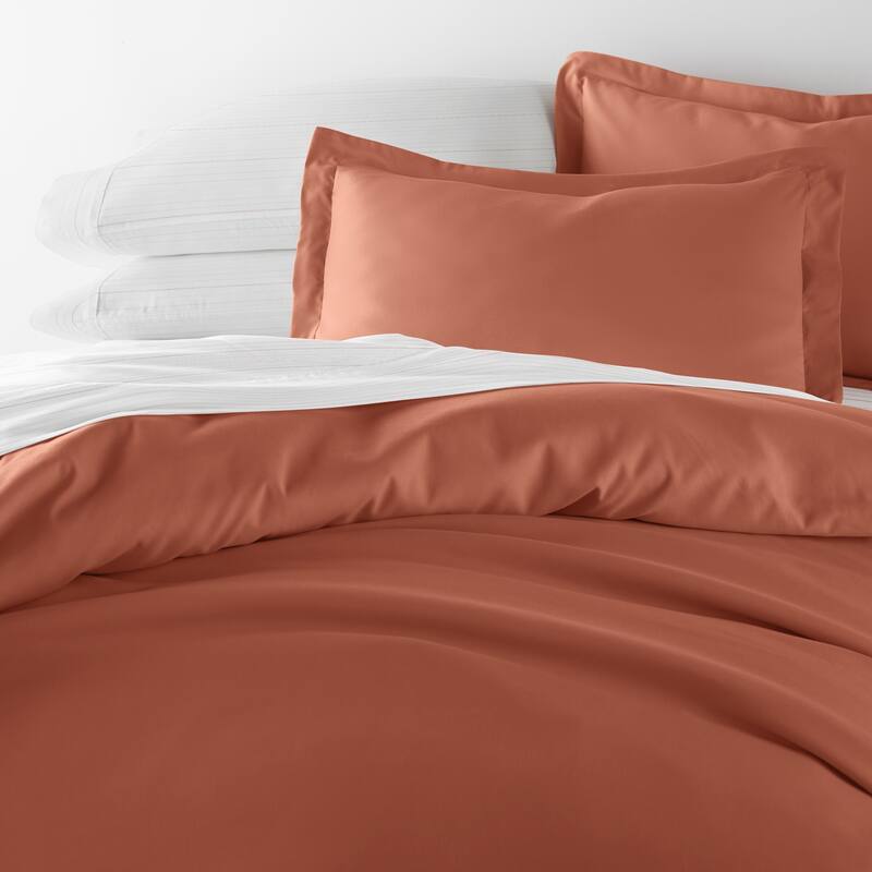 8pc Solid Duvet Bundle - Soft Stitch Stripe - Twin