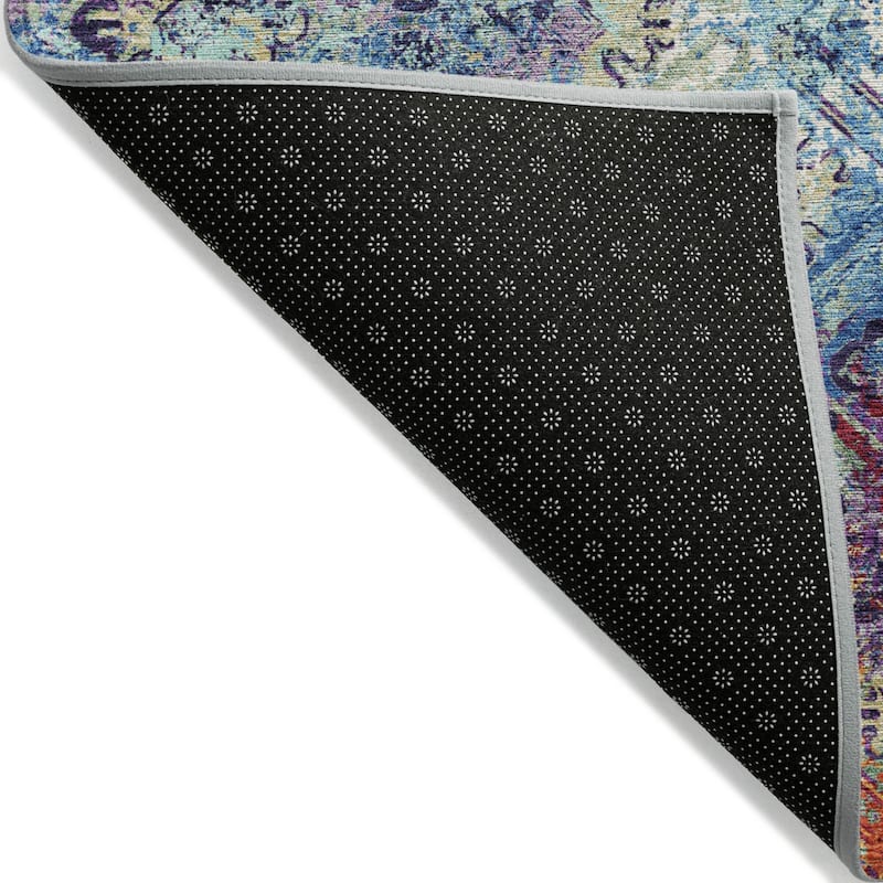 HomeRoots Geometric Transitional Rectangle Outdoor Rug