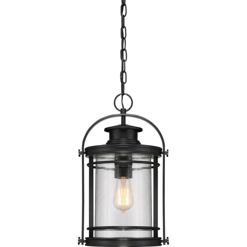 Booker 1-Light Mini Pendant in Mystic Black