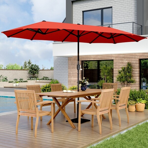ボトムス Maison Marelle / 36m 8ft-10ft Auto Tilt Sunbrella Patio Umbrella | Fiberglass