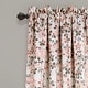 preview thumbnail 2 of 5, Lush Decor Weeping Flowers Room Darkening Curtain Panel Pair