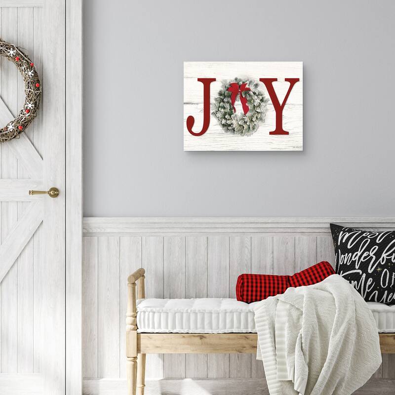 Christmas Joy by Lori Deiter Canvas Art Print