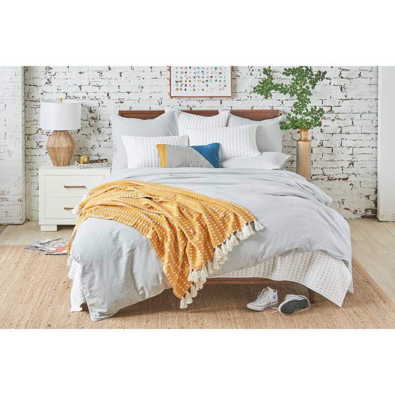 Tate Boulder King Duvet Cover