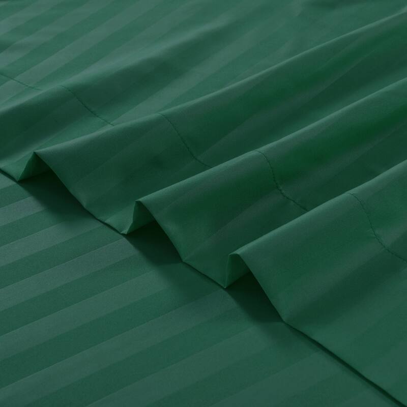 3/4 Pcs Luxury Stripe Bed Sheets Set