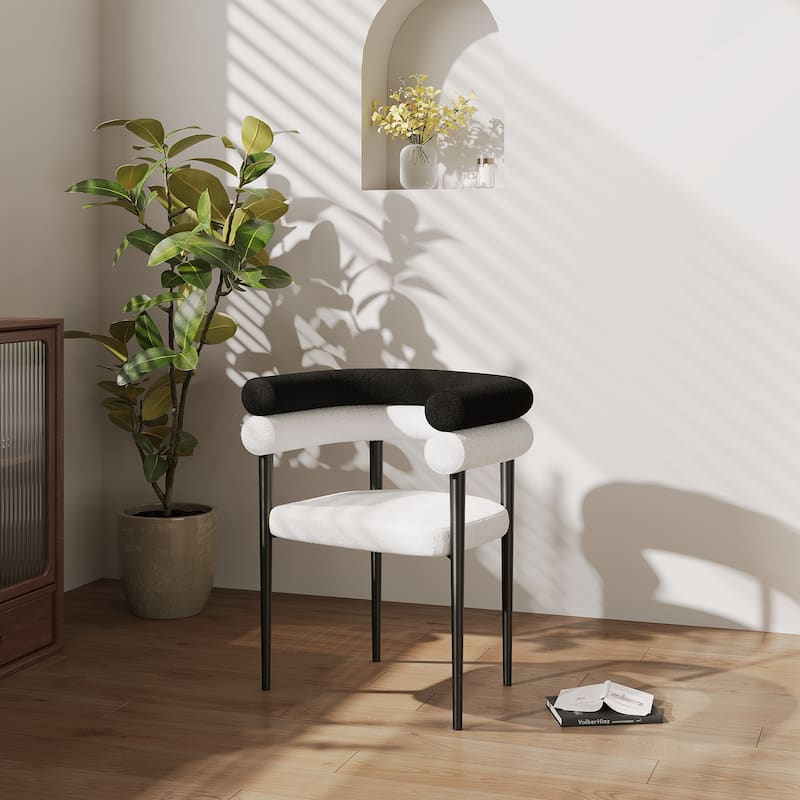 9 - Pieces Modern Minimalist 8 - Person Sintered Stone Extendable Dining Set