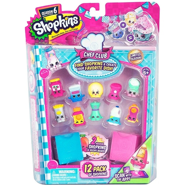 Shopkins Season 6 Chef Club Playset 12-Pack - multi