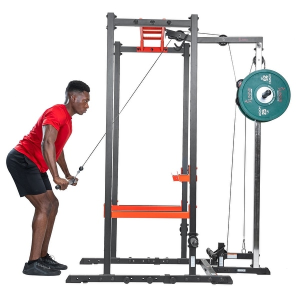 Power rack pulldown discount attachment