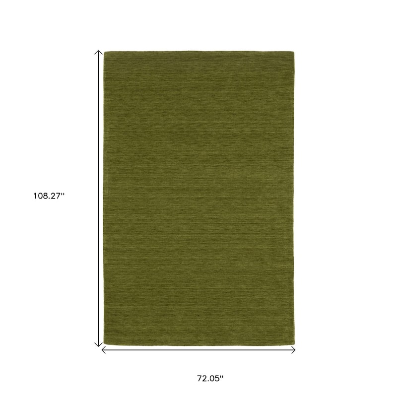 HomeRoots Solid Color Casual Rectangle Area Rug