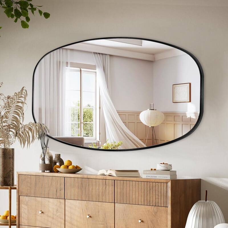 Oval Wall Mirror Bathroom Mirror for Over Sink