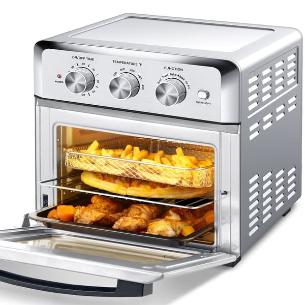 Geek Chef Air Fryer Toaster Oven Combo, 4 Slice Toaster Convection Air –  GeekChefKitchen