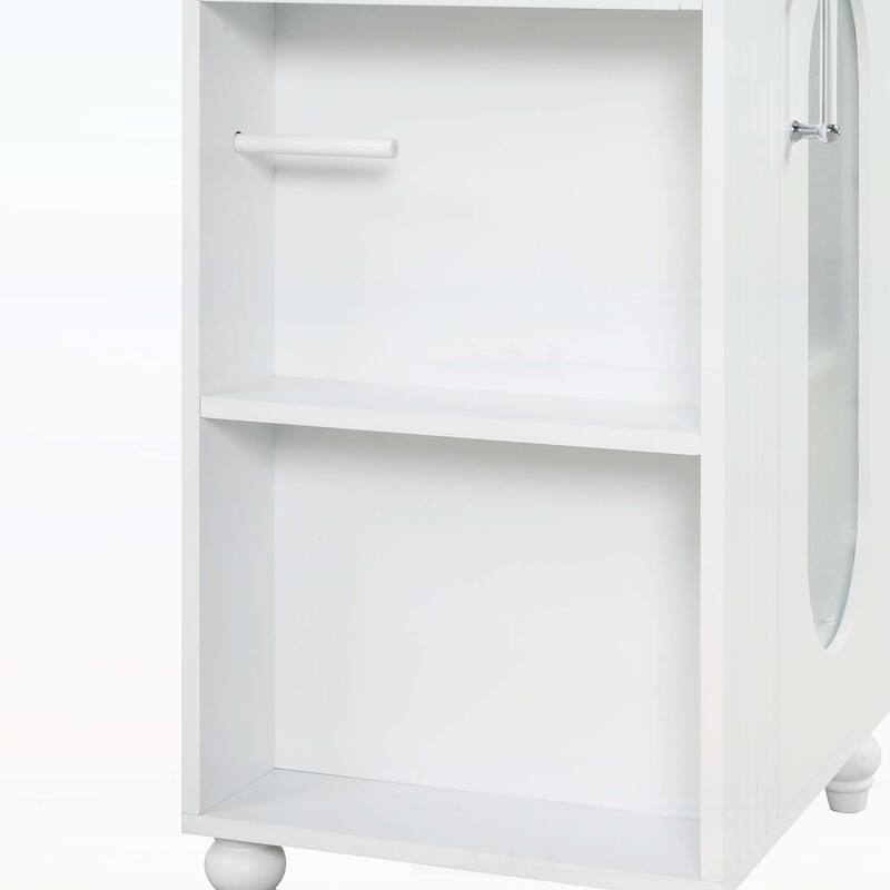 Bathroom Vanity Cabinet with Sink,with Two-tier Shelf,Adjustable Shelf