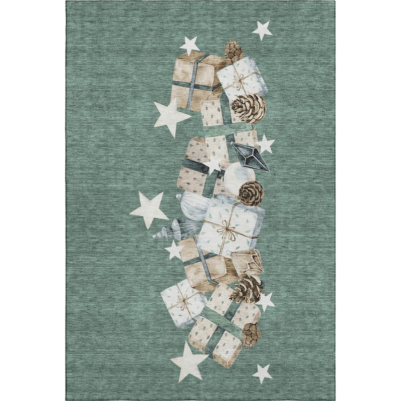 Premium Washable Super Soft Christmas Presents Mayfield Rug