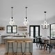 preview thumbnail 35 of 35, Oaks Aura Rustic Wood Pendant Light Kitchen Island Light, Farmhouse Hallway Chandelier, Dining Pendant Light
