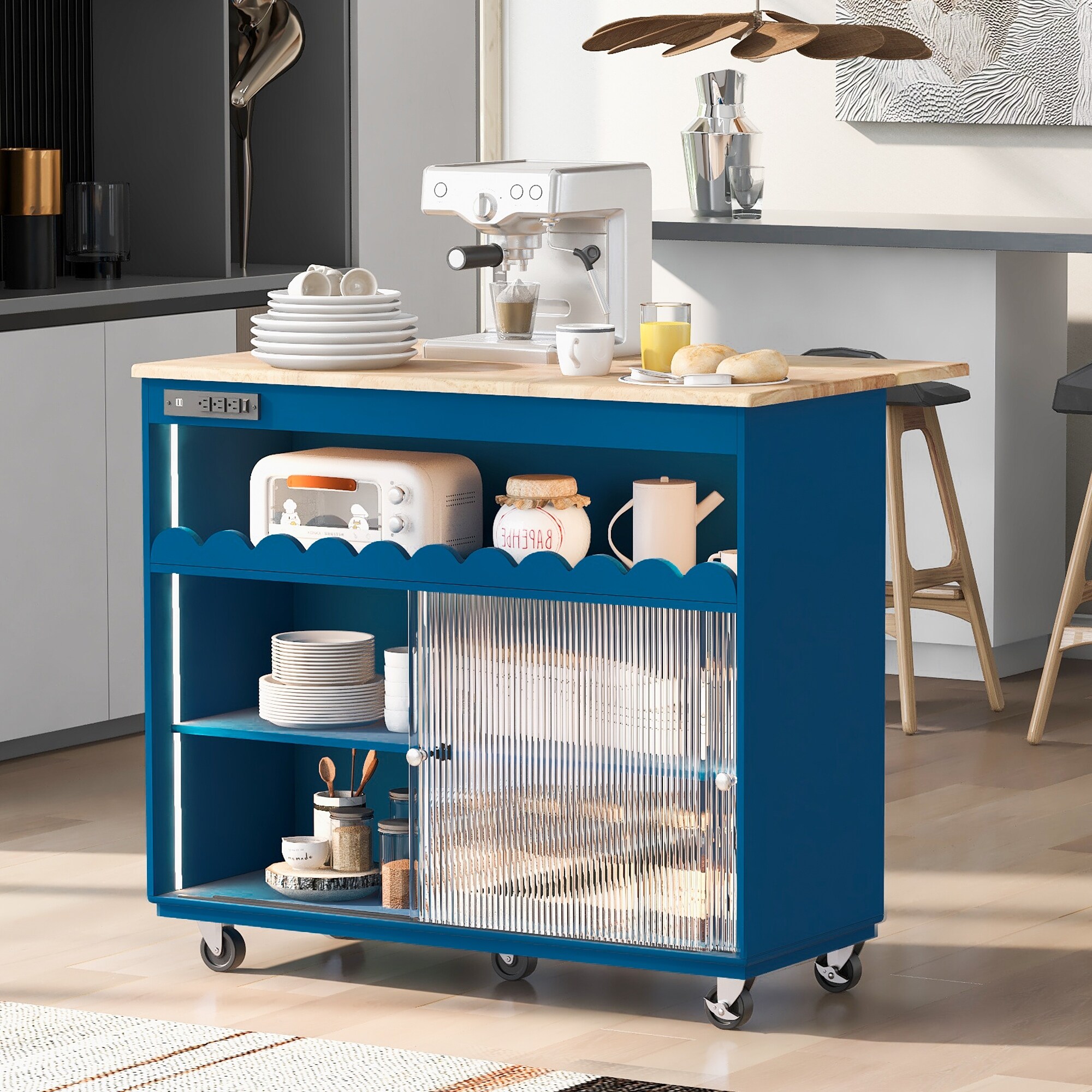 Glass Kitchen Islands and Carts Bed Bath Beyond