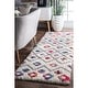 preview thumbnail 2 of 10, Nuloom Tatyana Moroccan Diamond Trellis Shaggy Area Rug - 2'8" x 12' Runner