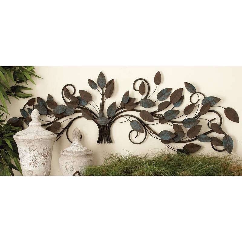 Blue Iron Traditional Wall Decor Floral and botanical