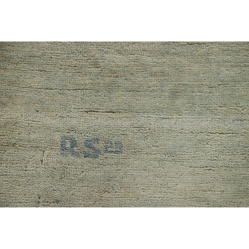 Gabbeh Accent Modern Rug Handmade Wool Carpet - 3'6" x 4'8"