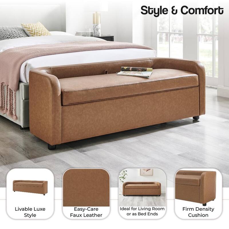 NPD Furniture Wendy Storage Bench