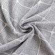 preview thumbnail 12 of 39, No Hooks Linen Textured Geometric Tassels Shower Curtain with Snap-in Liner